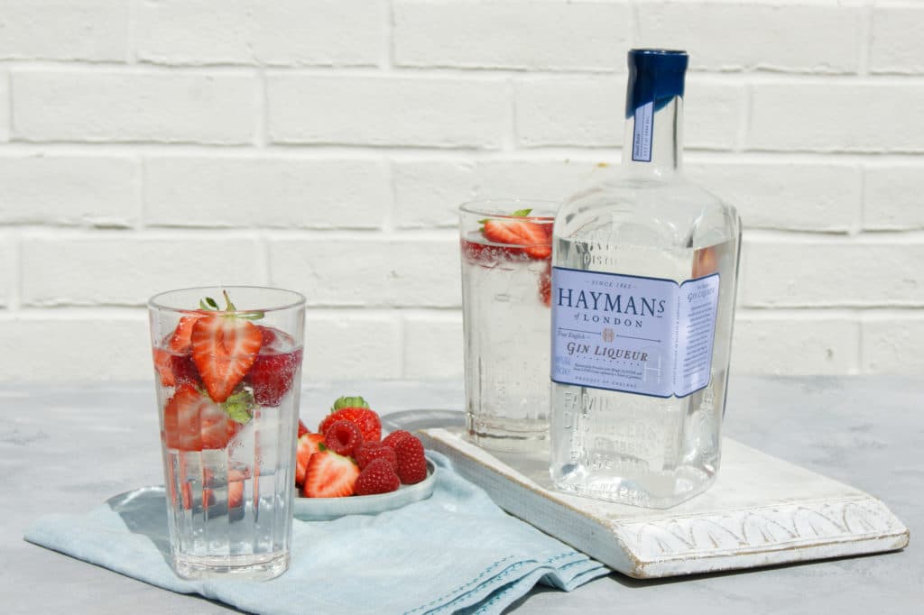 Hayman's Gin Liqueur and Soda