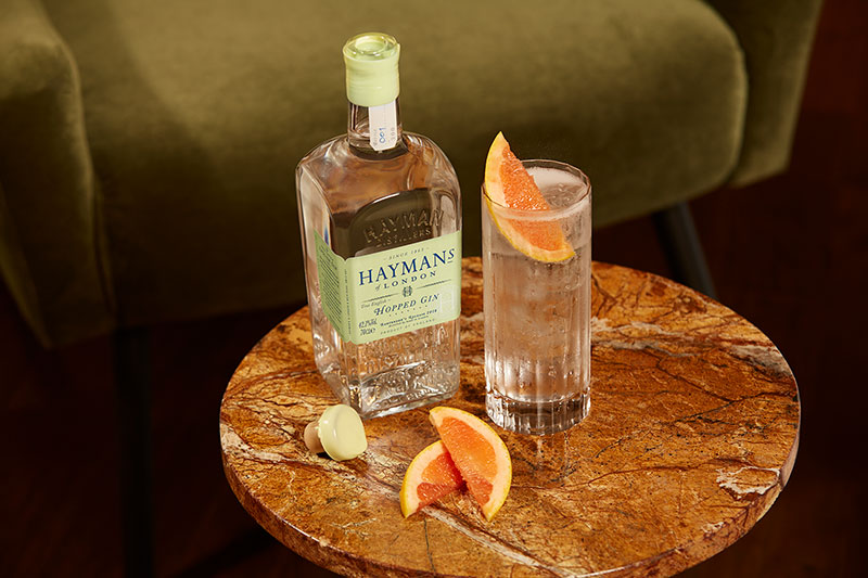 Hayman's Hopped gin and tonic