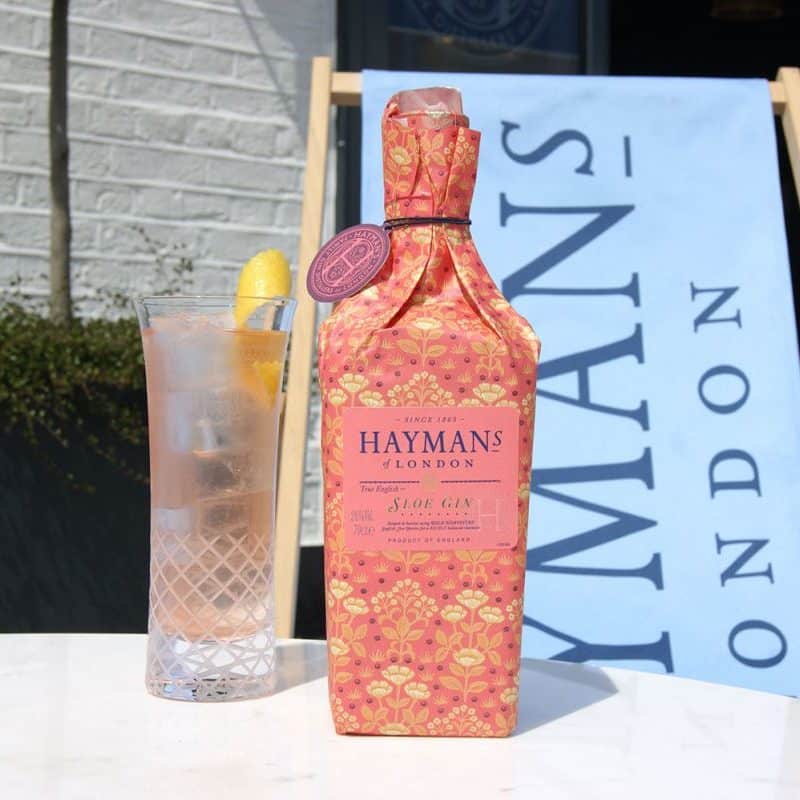 Hayman's Sloe Gin cocktail