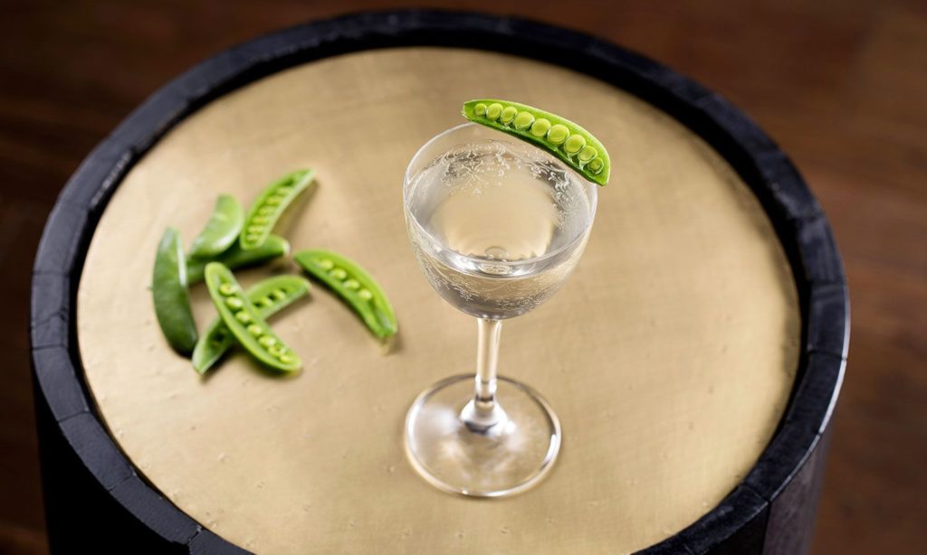 Hayman's Sugar Snap Gimlet