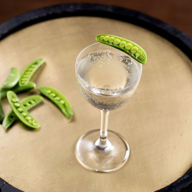 Hayman's Sugar Snap Gimlet