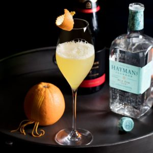 Sherbet Mimosa with Hayman's Old Tom Gin