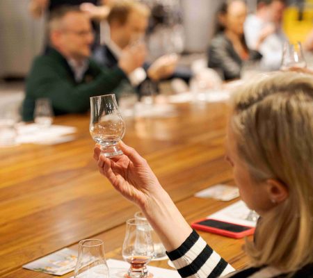Hayman's Distillery Tour Tasting Table