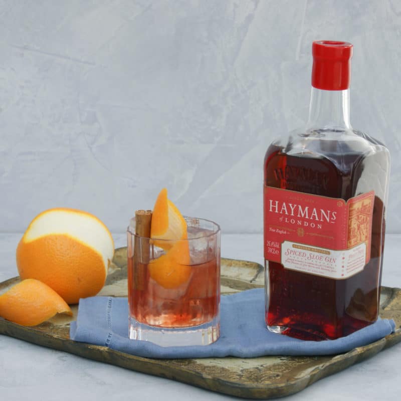 Spiced Sloe Negroni