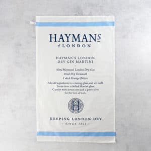 Hayman's Tea Towel Martini Recipe