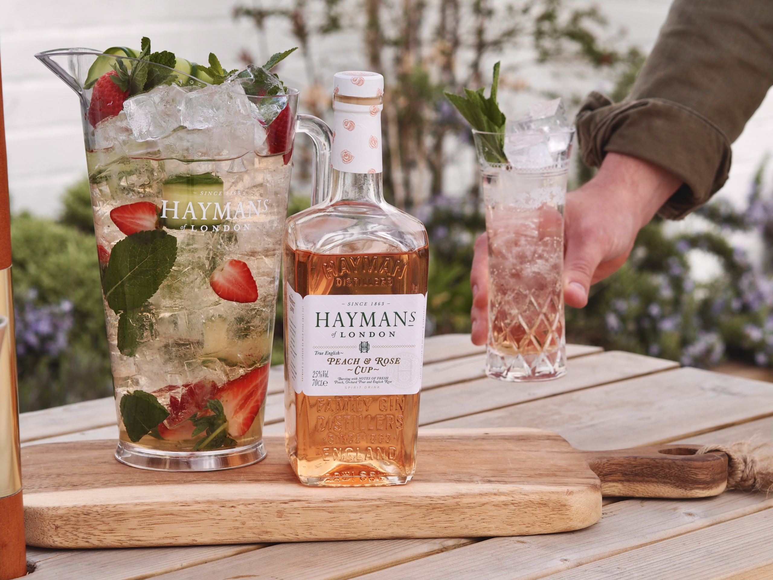Peach & Rose Sharing Summer Spritz - Hayman's Gin