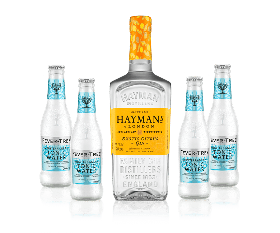 Exotic Citrus Gin & Mediterranean Tonic Bundle Hayman's Gin