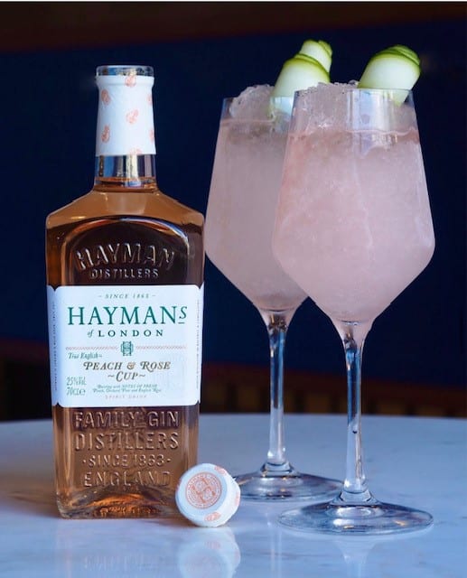 Peach and Frosé - Hayman's Gin