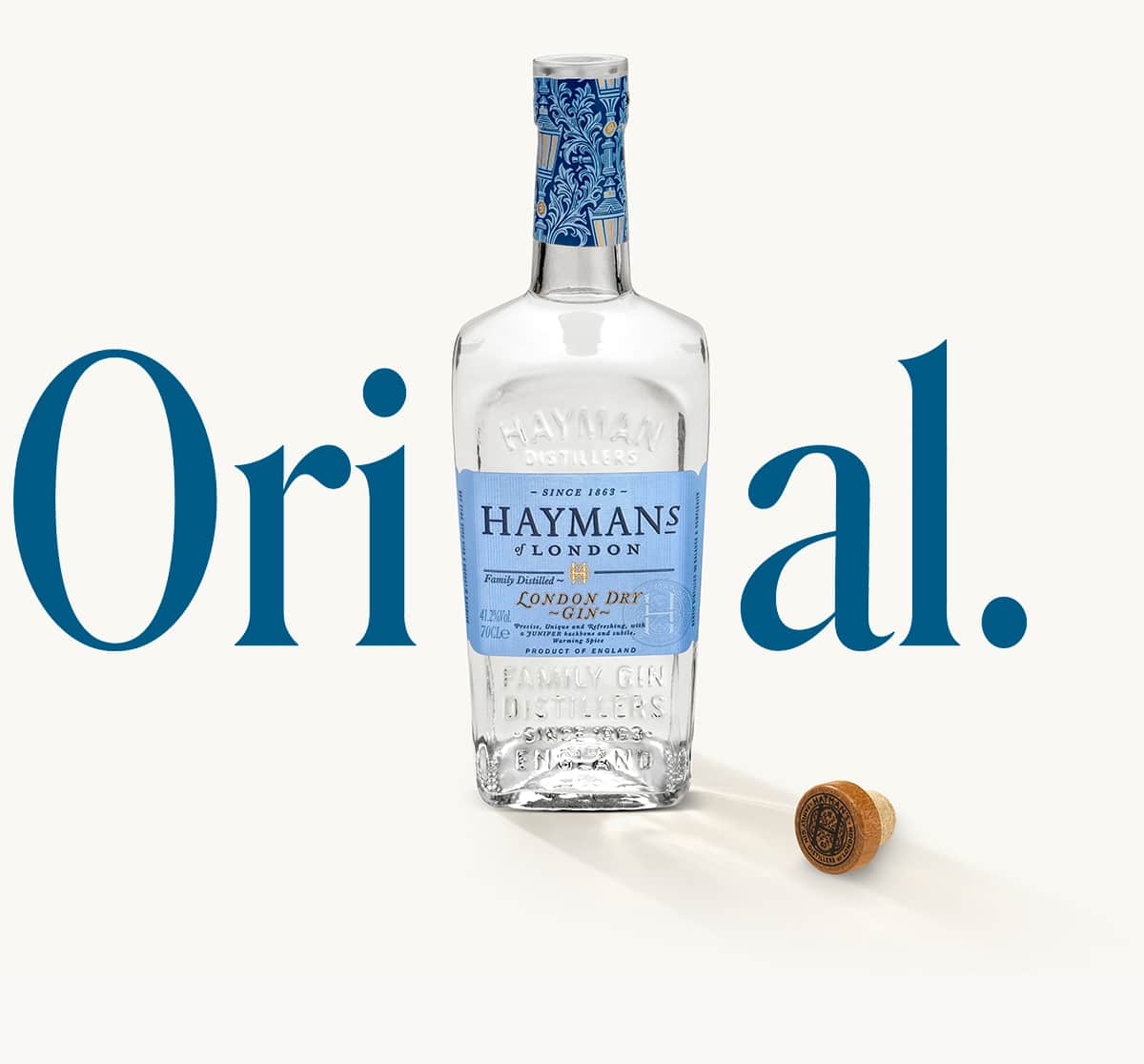 Auswahl treffen Hayman\'s Gin - Gin London\'s Family Distillery